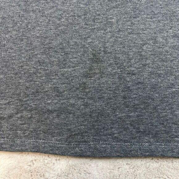 Standard James Perse Sweater Dress Womens Size 1 S-M Gray French Terry Sweatshir - Picture 6 of 10